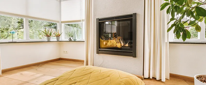 Residential Fireplace Ceramic Glass Installation in Madison, NJ